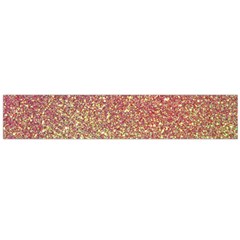 Rose Gold Sparkly Glitter Texture Pattern Large Velour Scarf 