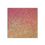 Rose Gold Sparkly Glitter Texture Pattern Satin Bandana Scarf Front