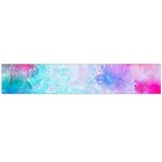 Pink and Purple Galaxy Watercolor Background  Large Velour Scarf  Front