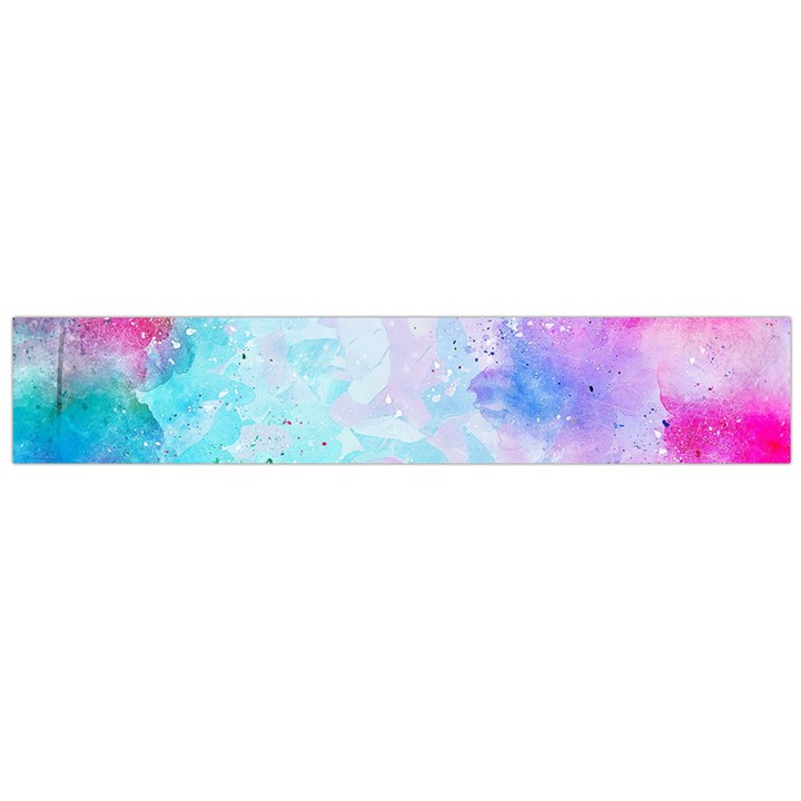 Pink and Purple Galaxy Watercolor Background  Large Velour Scarf 