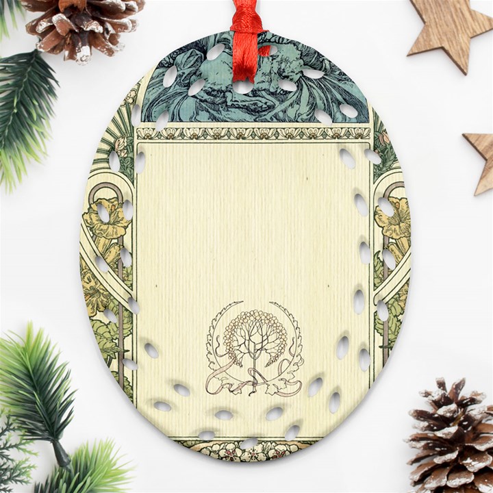 Art nouveau Ornament (Oval Filigree)