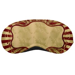 Art Deco Red Sleeping Masks by NouveauDesign