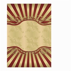 Art Deco Red Small Garden Flag (two Sides) by NouveauDesign