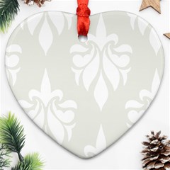 Fleur De Lis Ornament (heart) by NouveauDesign