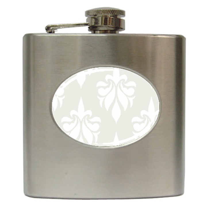 fleur de lis Hip Flask (6 oz)