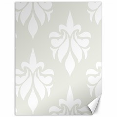 Fleur De Lis Canvas 12  X 16   by NouveauDesign