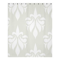 Fleur De Lis Shower Curtain 60  X 72  (medium)  by NouveauDesign