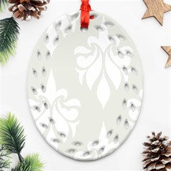 Fleur De Lis Ornament (oval Filigree) by NouveauDesign