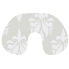 Fleur De Lis Travel Neck Pillows by NouveauDesign