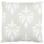 fleur de lis Standard Flano Cushion Case (One Side) Front