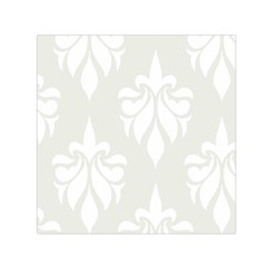 Fleur De Lis Small Satin Scarf (square) by NouveauDesign