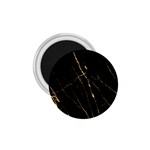 black marble 1.75  Magnets Front