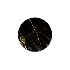 Black Marble Golf Ball Marker by NouveauDesign