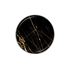 Black Marble Hat Clip Ball Marker (10 Pack) by NouveauDesign