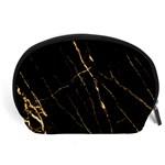 black marble Accessory Pouches (Large)  Front