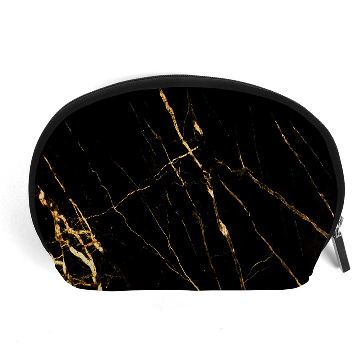 black marble Accessory Pouches (Large) 