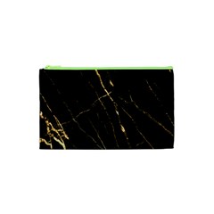 Black Marble Cosmetic Bag (xs) by NouveauDesign