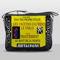 Ronald Story Vaccine  Messenger Bags by MRTACPANS