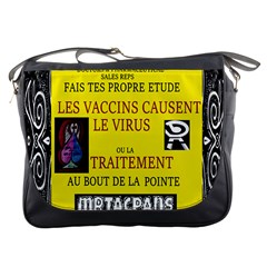 Ronald Story Vaccine  Messenger Bags by MRTACPANS