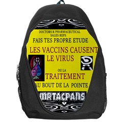 Ronald Story Vaccine  Backpack Bag by MRTACPANS