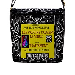 Vaccine  Story Mrtacpans Flap Messenger Bag (l)  by MRTACPANS