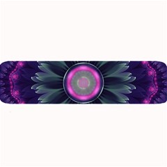 Beautiful Hot Pink And Gray Fractal Anemone Kisses Large Bar Mats by jayaprime