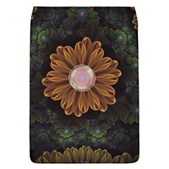 Abloom In Autumn Leaves With Faded Fractal Flowers Flap Covers (s)  by jayaprime