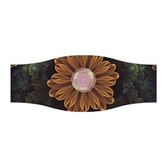 Abloom In Autumn Leaves With Faded Fractal Flowers Stretchable Headband by jayaprime