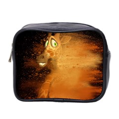 The Funny, Speed Giraffe Mini Toiletries Bag 2-side by FantasyWorld7