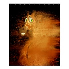 The Funny, Speed Giraffe Shower Curtain 60  X 72  (medium)  by FantasyWorld7