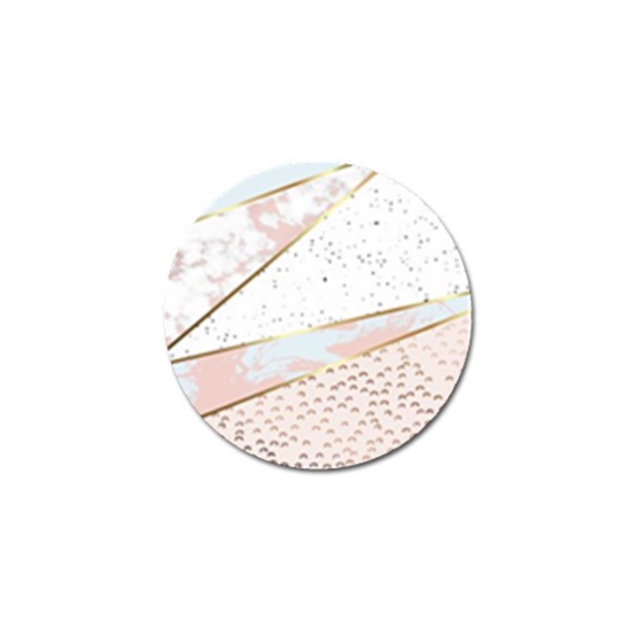 Collage,white marble,gold,silver,black,white,hand drawn, modern,trendy,contemporary,pattern Golf Ball Marker