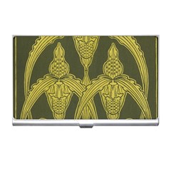 Art Nouveau Green Business Card Holders by NouveauDesign