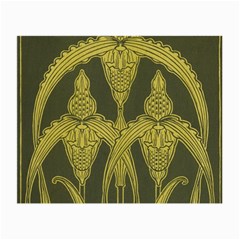 Art Nouveau Green Small Glasses Cloth by NouveauDesign