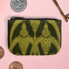 Art Nouveau Green Mini Coin Purses by NouveauDesign