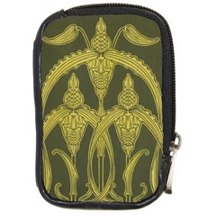 Art Nouveau Green Compact Camera Cases by NouveauDesign