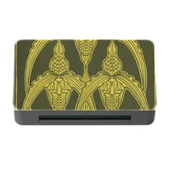 Art Nouveau Green Memory Card Reader With Cf by NouveauDesign