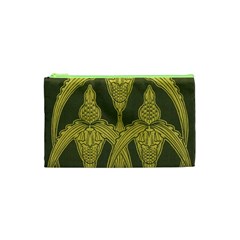 Art Nouveau Green Cosmetic Bag (xs) by NouveauDesign