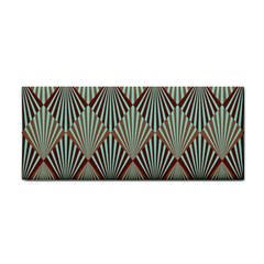 Art Deco Teal Brown Cosmetic Storage Cases by NouveauDesign