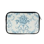 Blue Vintage Floral  Apple MacBook Pro 13  Zipper Case Front