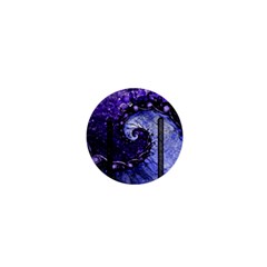 Beautiful Violet Spiral For Nocturne Of Scorpio 1  Mini Magnets by jayaprime