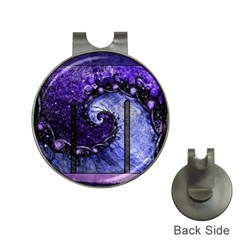 Beautiful Violet Spiral For Nocturne Of Scorpio Hat Clips With Golf Markers by jayaprime