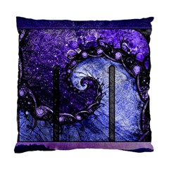 Beautiful Violet Spiral For Nocturne Of Scorpio Standard Cushion Case (one Side) by jayaprime