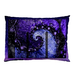 Beautiful Violet Spiral For Nocturne Of Scorpio Pillow Case by jayaprime