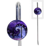 Beautiful Violet Spiral For Nocturne Of Scorpio Book Mark Front