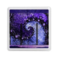 Beautiful Violet Spiral For Nocturne Of Scorpio Memory Card Reader (square)  by jayaprime