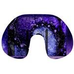 Beautiful Violet Spiral For Nocturne Of Scorpio Travel Neck Pillows Front