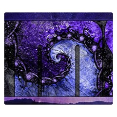 Beautiful Violet Spiral For Nocturne Of Scorpio Double Sided Flano Blanket (small)  by jayaprime