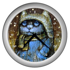 Dsc 0170 Wall Clock (silver) by Koolcat