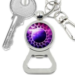 Beautiful Violet Nasa Deep Dream Fractal Mandala Button Necklaces by jayaprime