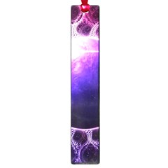 Beautiful Violet Nasa Deep Dream Fractal Mandala Large Book Marks by jayaprime